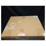 Husteria 16x20 Picture Frame in Natural Teak Wood, Solid Wooden Photo Frames Matted to 12x16, Gallery Poster Frames for Wall Mount - Retail: $57