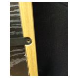 SAMHOU Framed Vintage Kitchen Wall Art, Rustic Woodland Mushroom Wall Decor, 3D Textured Hand Drawn Sandstone Print Painting, for Living Room Bedroom Kitchen 16x24 Inch - Retail: $30