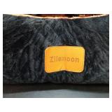 Zilemoon Plush Handbag with Orange Logo - Retail: $25