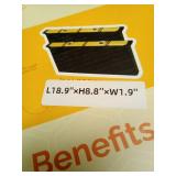 Subernig Bee Feeder - Beeswax-Treated Wood -2 Pack 3.5L Bee Feeders for Hives -(19Lx8.6Hx1.9W)In -Easy to Use and Clean -Feeding and Supplementation -Essential Beekeeping Equipment for Honeybee Hives 