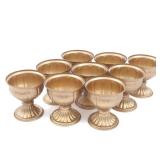 15Pcs Gold Metal Candle Holders 5.12\" Tall Stand Flowers Vase Candlestick Flower Arrangement Candelabra Candle Holder Stand Set for Wedding Party Event Restaurant Hotel Decoration - Retail: $99