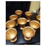 15Pcs Gold Metal Candle Holders 5.12\" Tall Stand Flowers Vase Candlestick Flower Arrangement Candelabra Candle Holder Stand Set for Wedding Party Event Restaurant Hotel Decoration - Retail: $99