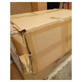 COZY KISS Dog Stairs for Small Dogs 19.7\" H, Curved Dog Step for Puppy, Older or Cat, Medium Pet Ramp for Sofa, Couch or Bed, Ladder with High Density Foam, 4 Step, 15.7x28.3x19.7 inch, Brown - Retai