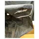 Purple Homland Collapsible All Terrain Knee Scooter for Adults for Foot Surgery, Adjustable Knee Walker Cart with Basket, Alternative to Crutches for Broken Leg Ankle Injuries, Dual Brakes - Retail: $