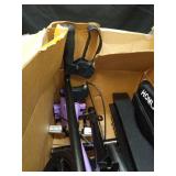 Purple Homland Collapsible All Terrain Knee Scooter for Adults for Foot Surgery, Adjustable Knee Walker Cart with Basket, Alternative to Crutches for Broken Leg Ankle Injuries, Dual Brakes - Retail: $