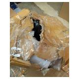 VEVOR River Anchor, 30 LBS Boat Anchor Cast Iron Black Vinyl Coated, Marine Grade Mushroom Anchor for Boats Up to 30 ft, Impressive Holding Power in River and Mud Bottom Lakes (30 lb) - Retail: $61