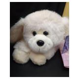 YGZE Weighted Dog Stuffed Animal Realistic Weighted Puppy Plush â 24 Inch, 4 lbs Lifelike Plush Dog Laying Stuffed Animal Gift for Kids & Adults - Retail: $40