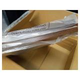 Fogein Floating TV Stand for 50 60 Inches TV,Wall Mounted Media Console with Open Storage Shelvesï¼Modern Entertainment Center for Living Room,Bedroom (Brown) - Retail: $27