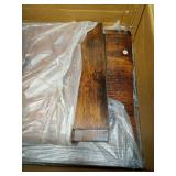 Fogein Floating TV Stand for 50 60 Inches TV,Wall Mounted Media Console with Open Storage Shelvesï¼Modern Entertainment Center for Living Room,Bedroom (Brown) - Retail: $27