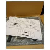 Fogein Floating TV Stand for 50 60 Inches TV,Wall Mounted Media Console with Open Storage Shelvesï¼Modern Entertainment Center for Living Room,Bedroom (Brown) - Retail: $27