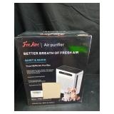 FreAire Pet Air Purifier Large Home up to 4200 sq ft, Suck up Floating Cat Dog Hair, 7-Stage Filter Anion Activated Carbon H13 HEPA Air Purifiers WiFi for Dander Odor Allergies Smoke Dust, Zero Ozone,