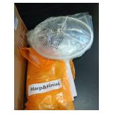 DGGDOME 20.75\" White Ceramic Lamps Set of 2 with Floral Design, Farmhouse White Table Lamp for Living Room, Bedroom, Beige Lamps for Nightstands Set of 2 - Retail: $47