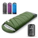 TANSTRIDER Sleeping Bags for Adults Cold Weather & Warm 40â,4lb Lightweight Sleeping Bag for Tall Kids Girls Boys with Compression Sack,Camping Essentials Gear, Hiking,Travel, Outdoor & Indoor - 
