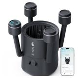 BUBLUE F10 Robotic Surface Skimmer, Pool Cleaner with Powerful Suction, Dual Motor, 5L Filter, Dual Cleaning Modes, Smart App Control, One-Tap Docking, LED, AI Navigation, for Pools up to 538 Sq.Ft. -