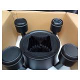 BUBLUE F10 Robotic Surface Skimmer, Pool Cleaner with Powerful Suction, Dual Motor, 5L Filter, Dual Cleaning Modes, Smart App Control, One-Tap Docking, LED, AI Navigation, for Pools up to 538 Sq.Ft. -