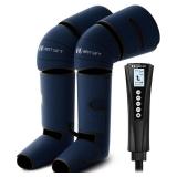 Gifts for Dad Mom Men Women Christmas Mothers Day, Fathers Day, Air Compression Massager with Heat for Foot, Leg, Calf, Thigh, Knee, Helpful for Vericose Veins, Muscle Fatigue, Cramps, Swelling, Edema