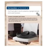 ProtoArc Seat Cushion, Office Chair Cushion for Sciatica, Coccyx Cushion, Ergonomic Memory Foam Seat Cushion for Car, Home, Pressure Relief Pad for Hip, Tailbone, All Day Comfort - Black - Retail: $25