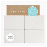 Dorai Home Stone Bath Mat for Bathroom â Large, Quick-Drying, Non-Slip Surface, Customizable Design, 32.1\" L x 22.8\" W x 0.6\" H, Sandstone - Retail: $195