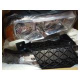 OE Style Headlight Assembly Set For 2011 2012 2013 2014 Dodge Charger R/T SE SRT8 SXT Plus Persuit Sedan Replacement Headlamps Chrome Housing Amber Reflector Driver&Passenger Side CH2503232 CH2502232 