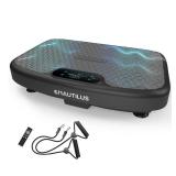 Nautilus Vibratone Pro Vibration Plate Exercise Machine for Lymphatic Drainage, Muscle Activation, Full Body Workout, Circulation, Fat Loss, Strength Training, Toning, Recovery - Retail: $200