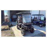 Unused SD Lanch SDLE80 4 seat Deluxe Golf Carts - Black