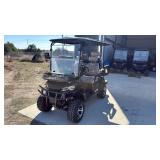 Unused SD Lanch SDLE80 4 seat Deluxe Golf Carts - Black
