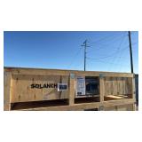 Unused SDLANCH Galvanized Metal Livestock Shed SDLGM1220F