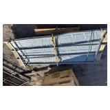 Unused SDLGCSS 50 sheet bundle of Galvanized Corruated Steel-Cream Color