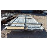 Unused SDLGCSS 50 sheet bundle of Galvanized Corruated Steel-Cream Color