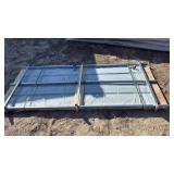 Unused SDLGCSS 50 sheet bundle of Galvanized Corruated Steel-Cream Color