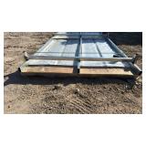 Unused SDLGCSS 50 sheet bundle of Galvanized Corruated Steel-Cream Color