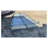 Unused SDLGCSS 50 sheet bundle of Galvanized Corruated Steel-Cream Color