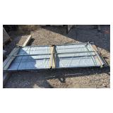 Unused SDLGCSS 50 sheet bundle of Galvanized Corruated Steel-Cream Color