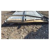 Unused SDLGCSS 50 sheet bundle of Galvanized Corruated Steel-Cream Color