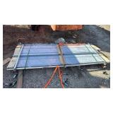 Unused SDLGCSS 50 sheet bundle of Galvanized Corruated Steel-Cream Color