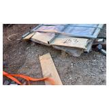 Unused SDLGCSS 50 sheet bundle of Galvanized Corruated Steel-Cream Color