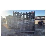 Unused Decorative Iron Security Gate - 14ft Wide One set Only