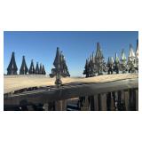 Unused Decorative Iron Security Gate - 14ft Wide One set Only