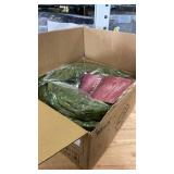 WBHome 2 PCS 9FT Real Touch Norfolk Pine Christmas Garland, Winter Greenery Garland for Christmas, Holiday Seasonal Outdoor/Indoor Home Decor