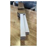 Delamu Cord Hider, 157in Wire Covers for Cords on Wall, Premium Cable Hider Cord Covers for Wires, Cable Management Wire Hiders for TV, Cable Raceway Kit, W0.95 H0.55in, White