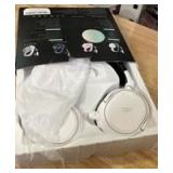 Wireless Gaming Headset, 7.1 Surround Sound, 2.4GHz USB Gaming Headphones with Bluetooth 5.4, 100H Battery, ENC Noise Canceling Mic, RGB Light, Wireless Headset for PC PS5 PS4 Mac Switch (Black-White)