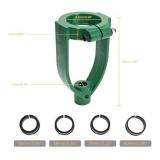 Drill Press Mortising Attachment Kit, 4 Model Drills Square Hole Hollow Chisel Set, Bench Drill Locator Set Mortise and Tenon Tools for Woodworking Tenoning Drilling Machine