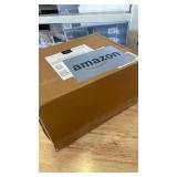 Amazon Basics 4 Piece Bed Sheet Set, 100% Cotton Jersey, Includes Super Soft, Flat and Fitted Sheets, Pillowcase, Queen, Light Gray, Solid