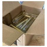 EHWINE 12 Pack Acrylic Sign Holder 5 x 7, Double Sided Gold Picture Frame Stand up Table Top Sign Holders, Clear Display Stand Menu Flyer Holder for Wedding Party (Provide Non-slip Mats)