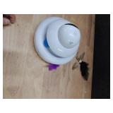 MOHAYA Interactive Cat Toys for Indoor Cats,4-in-1 Automatic Kitten Toy with Laser, Fluttering Butterfly, Moving Feather & Track Balls, USB Rechargeable Self-Play Electronic Toy for Kittens & Adults