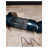 LCSEVEN Bird Feeders for Outdoors Squirrel Proof with Weight-Activated Perches, Hanging Bird Feeder for Outside, Metal Feeder for Wild Cardinal, Finch, Blue Jay, Chickadee, 3LB Seed Capacity, Green