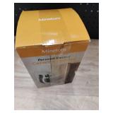 450W Space Heater, Remote Wall Outlet Electric Small Space Heater as Seen on TV with Adjustable Thermostat and Timer and Led Display, Compact for Home,Office,Bathroom