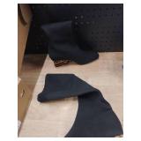 Ladies cheetah pattern heel boots size 6.5