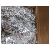 Ravinte 50 Pack 25 Pairs 3/8 inch Overlay Soft Close Hinges for Kitchen Cabinet Hinges Satin Nickel Hidden Hinges Stainless Steel Concealed Hinge self Closing