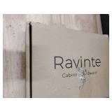 Ravinte 50 Pack 25 Pairs 3/8 inch Overlay Soft Close Hinges for Kitchen Cabinet Hinges Satin Nickel Hidden Hinges Stainless Steel Concealed Hinge self Closing